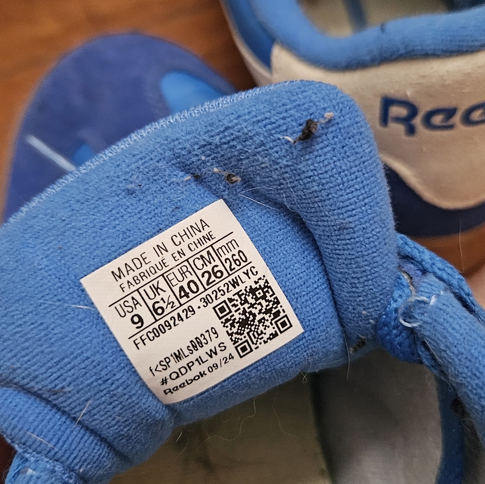 Blue Reebok Galaxy 7 Size 9 - Picture 4 of 5